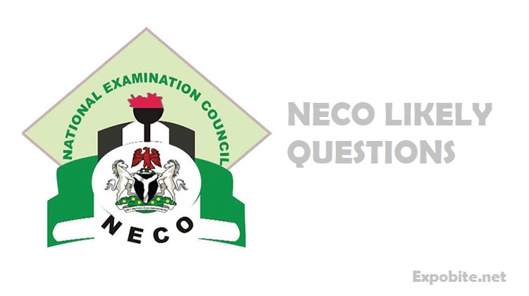 Neco likely questions and answers